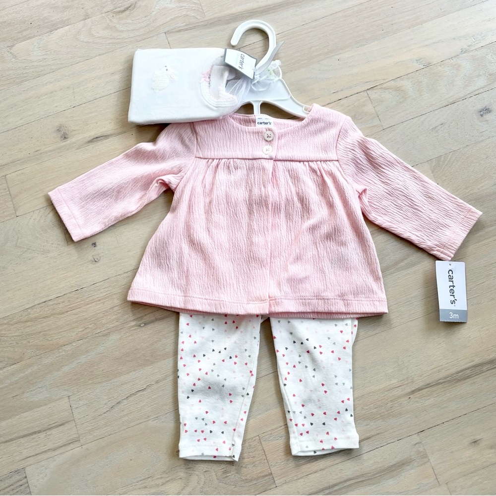 Carter’s Matching 3 Piece Set | 3 Months